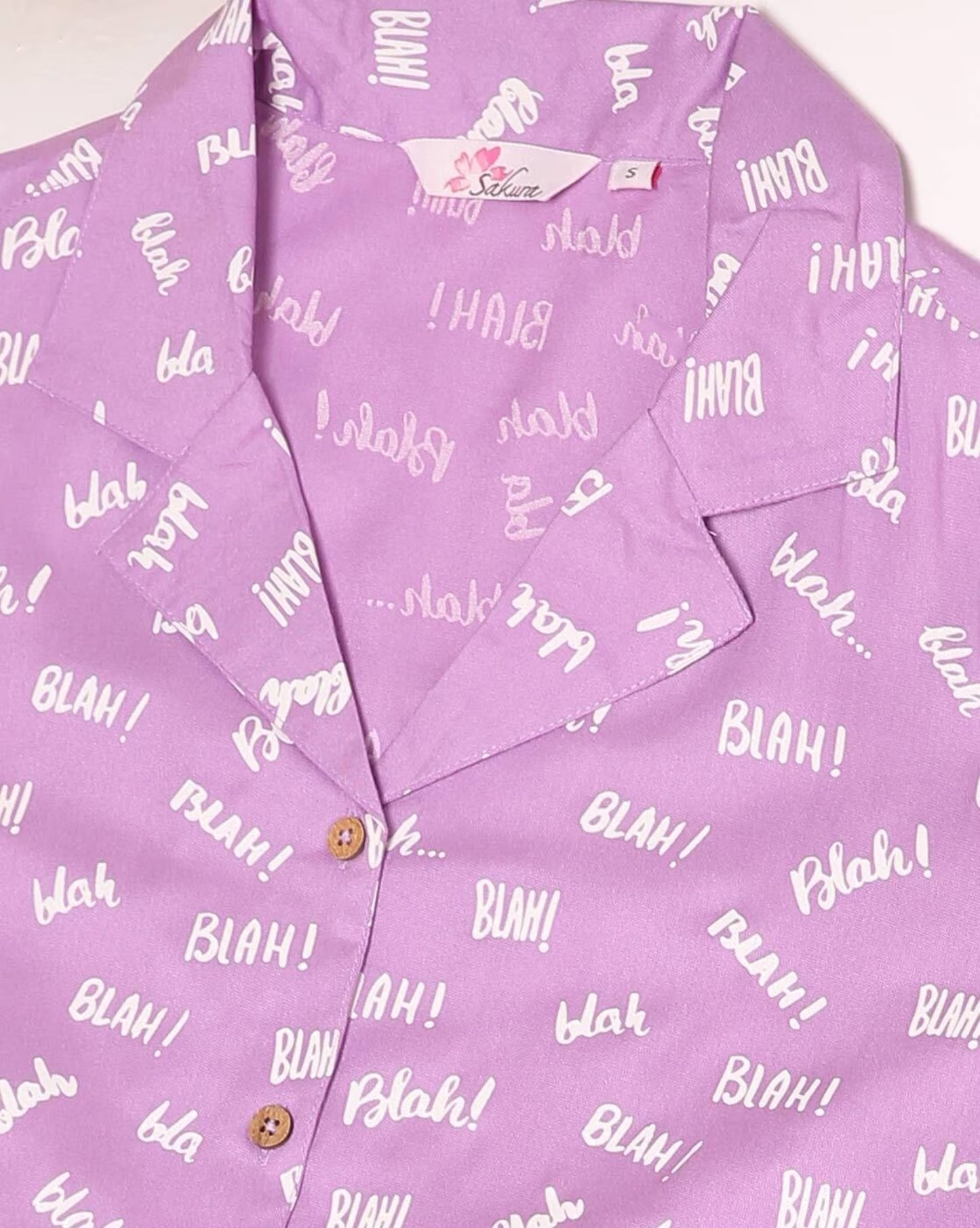 Typographic Print Shirt