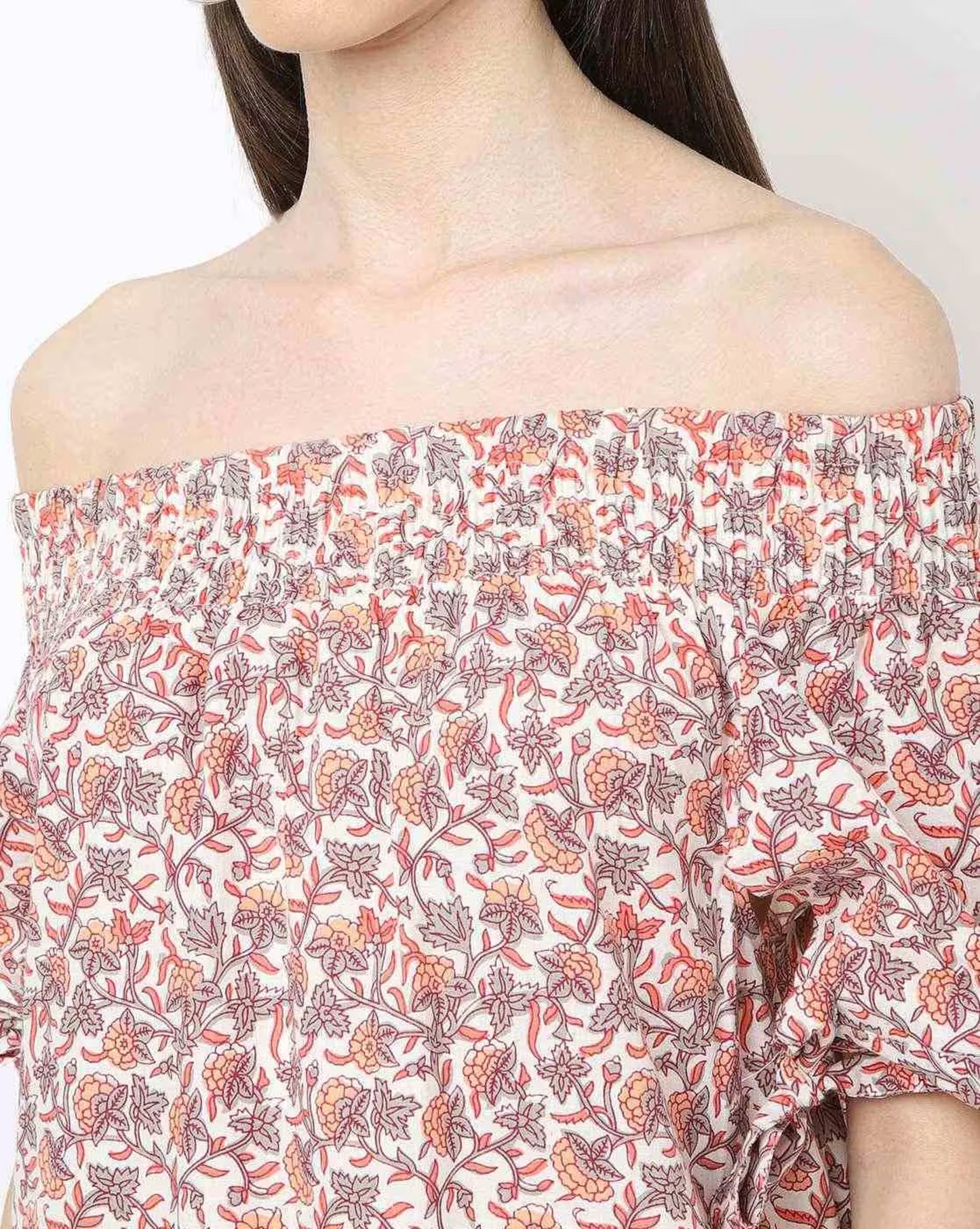 Floral Print A-Line Tunic