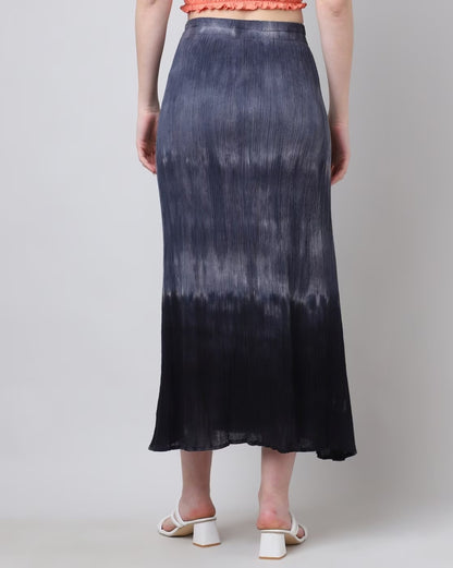 Tie & Dye Straight Skirt