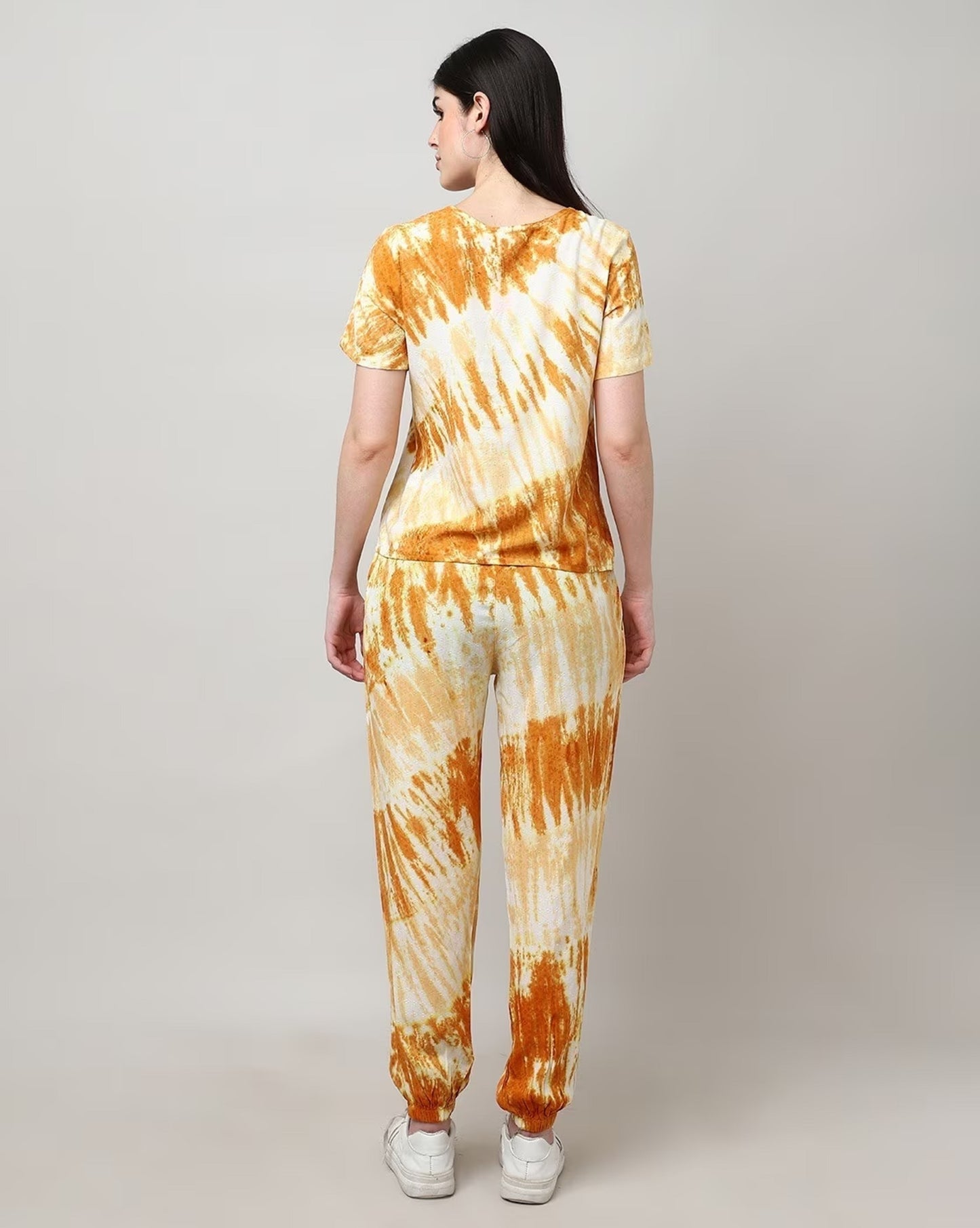 Tie & Dye Top with Joggers Co-ord Sets