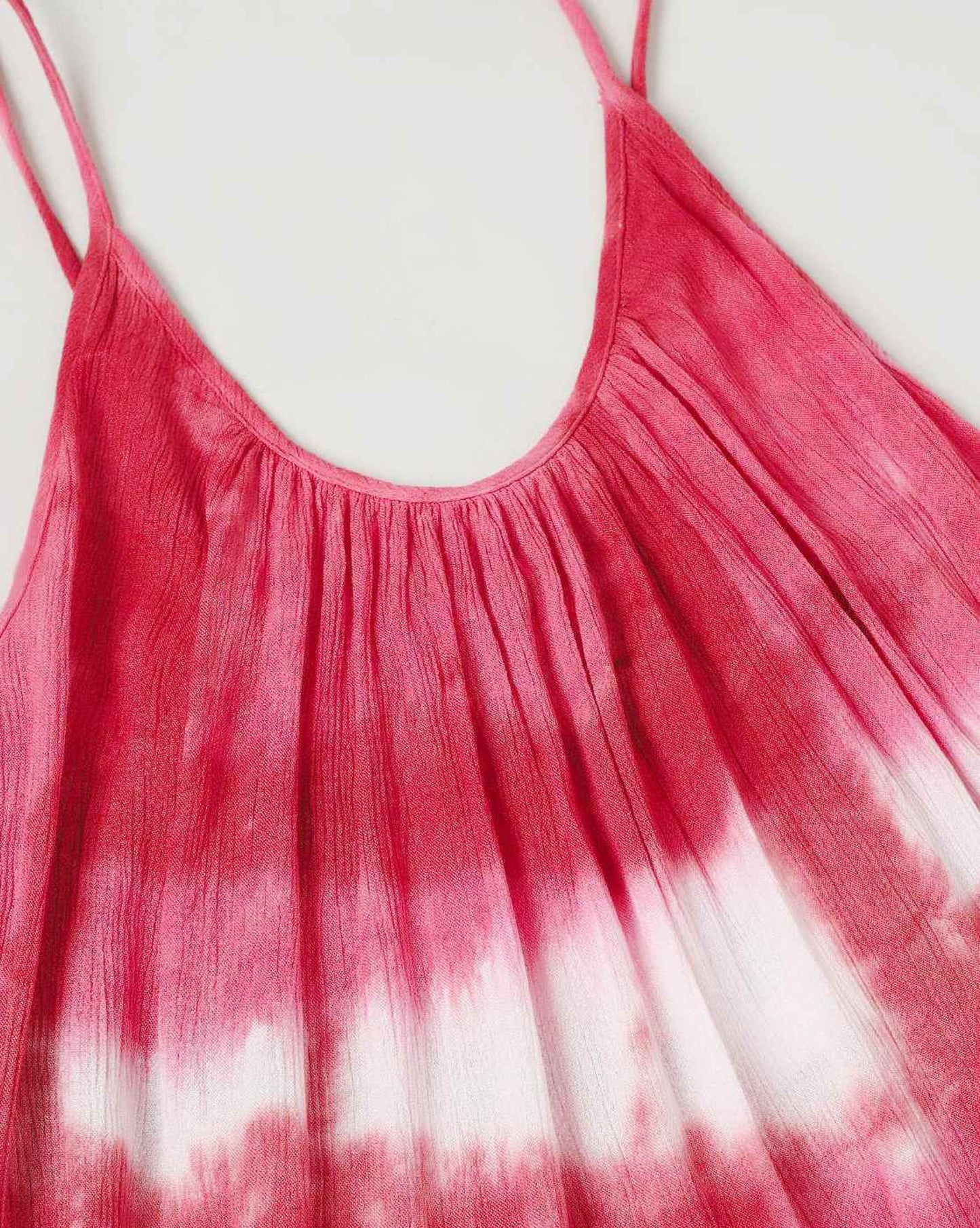 Tie & Dye Dress with Tassels