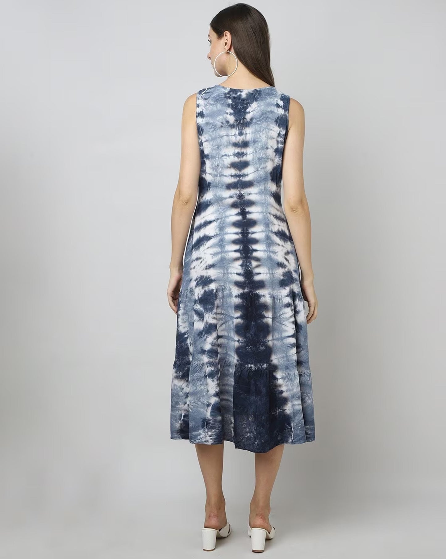 Tie & Dye A-Line Dress