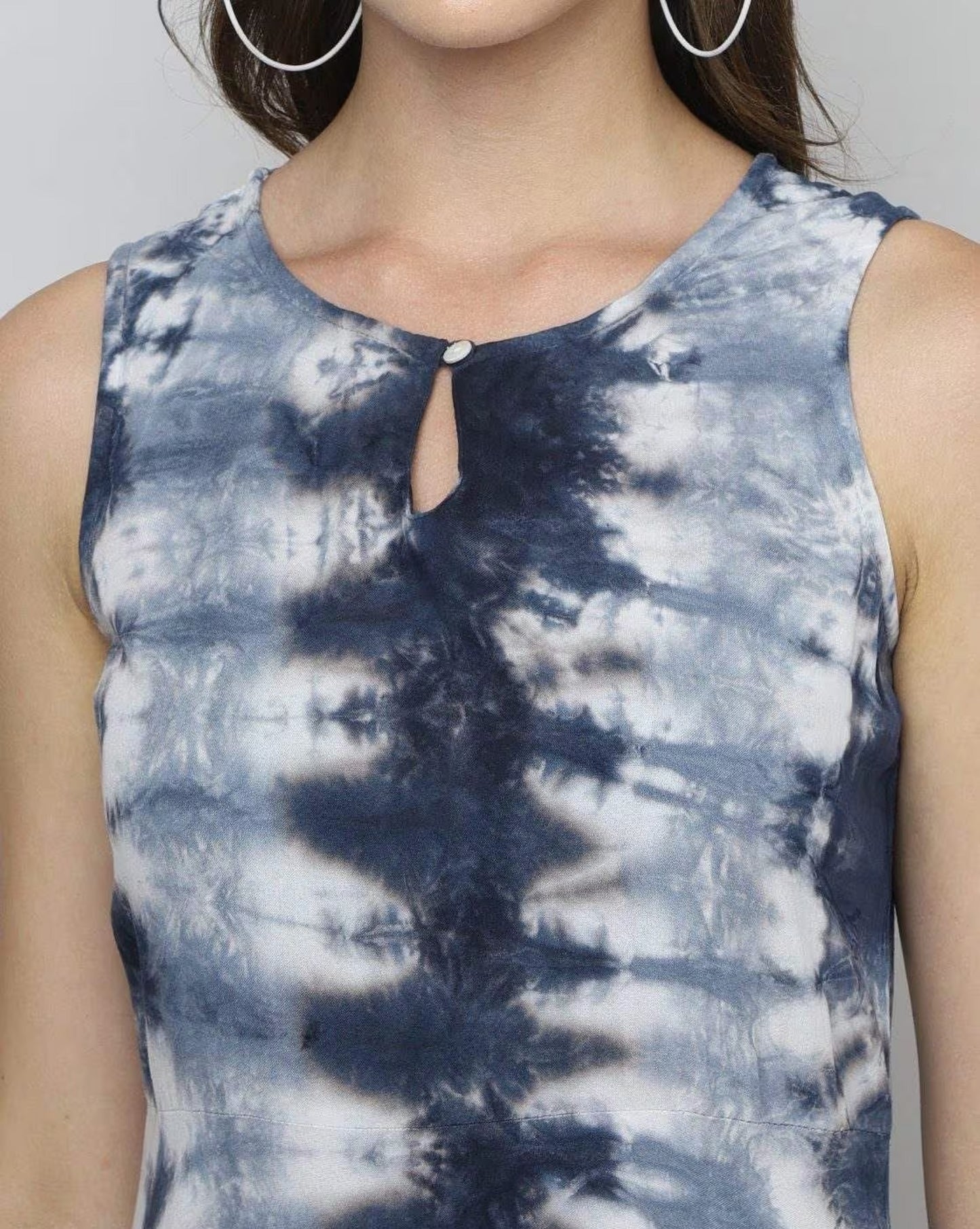 Tie & Dye A-Line Dress