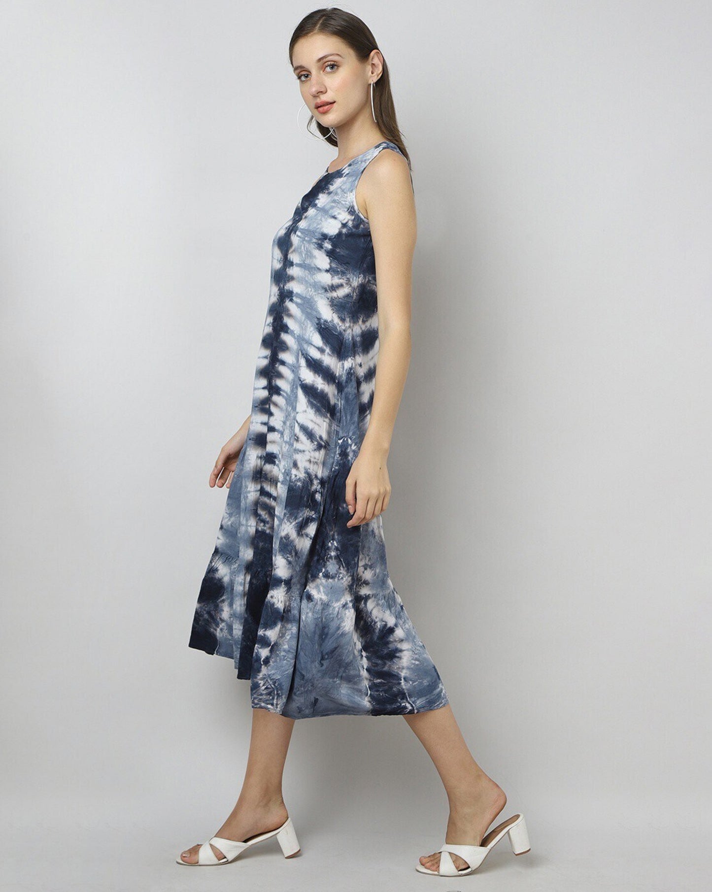 Tie & Dye A-Line Dress