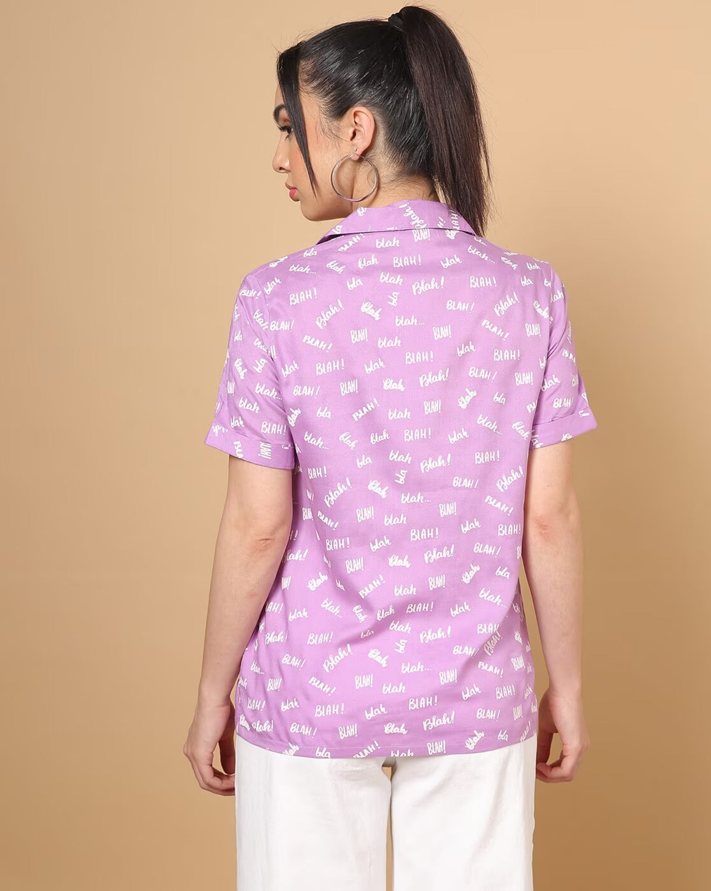 Typographic Print Shirt