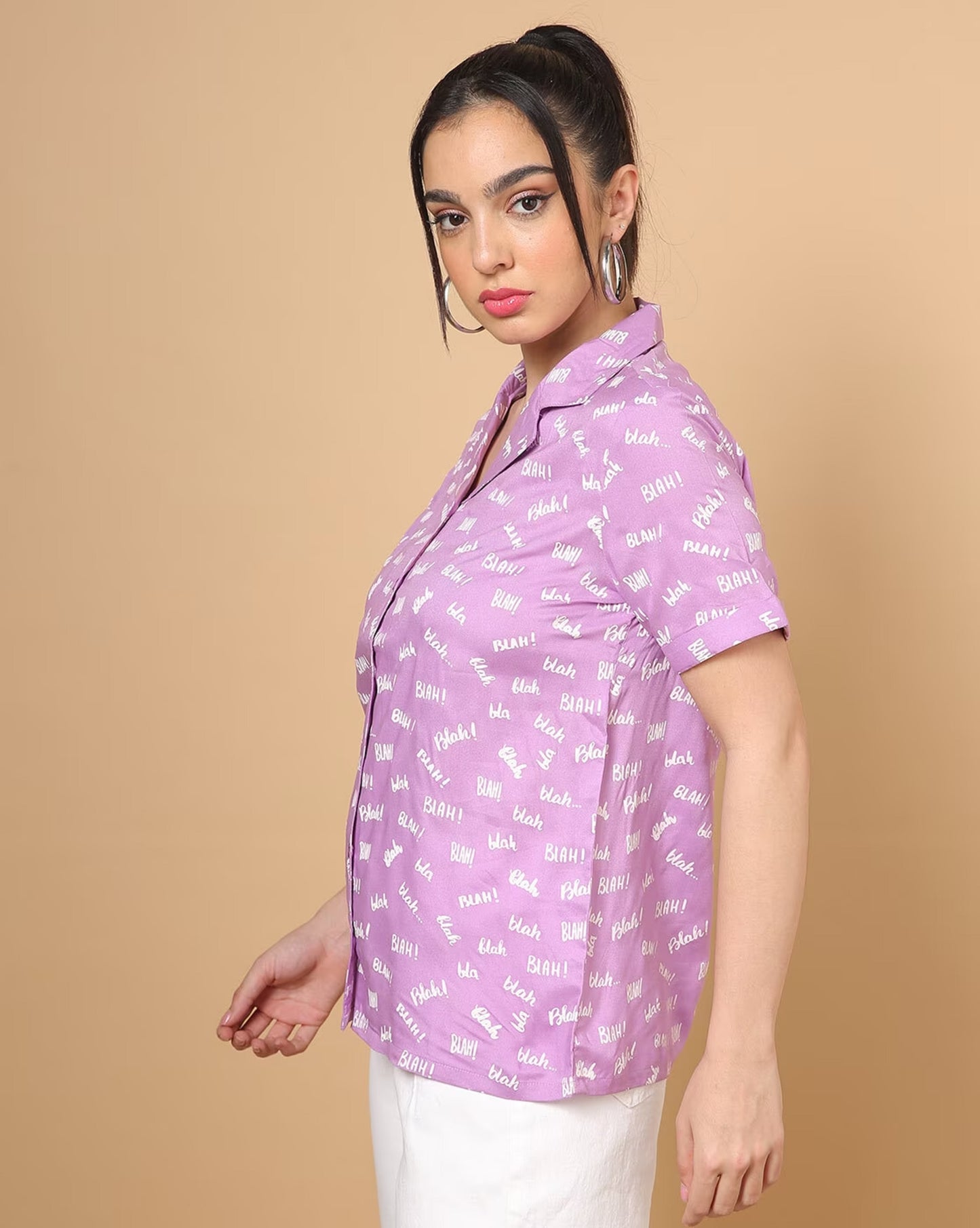 Typographic Print Shirt