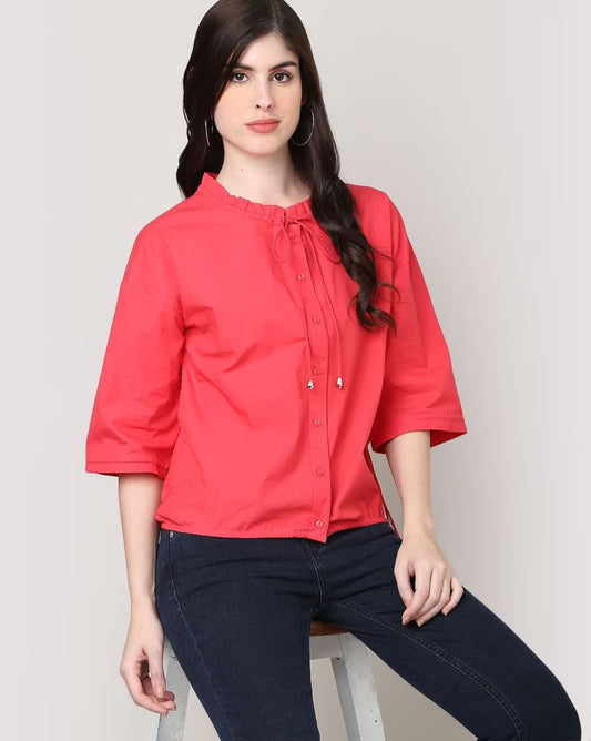 Women Button-Down Top