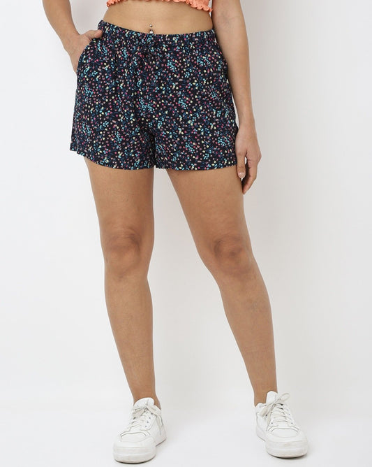 Floral Print Shorts